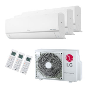 LG Triple multisplit MU3R19 (1x 3,5 kW + 2x 2,5 kW + 5,3 kW buitenunit)