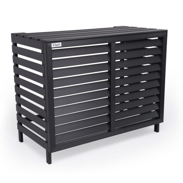 floli-airco-cover-buitenunit-staand-houtlook-zwart