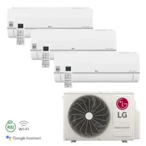 LG DualCool multisplit 3x 2,5 kW (MU3R19 + 3x PC09ST)