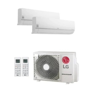 LG Standard Plus duosplit 2,5 kW + 5,0 kW (MU3R19 + PZ09 + PZ18)